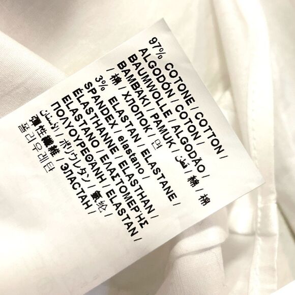 MOSCHINO LOVE EMBROIDERED BREAST-POCKET SAHARAN SHIRT | SIZE: F8 USA6 IT42 | - Picture 11 of 15